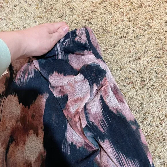 Abercrombie & Fitch Mesh Midi Skirt & Tank Set XL - Picture 10 of 13